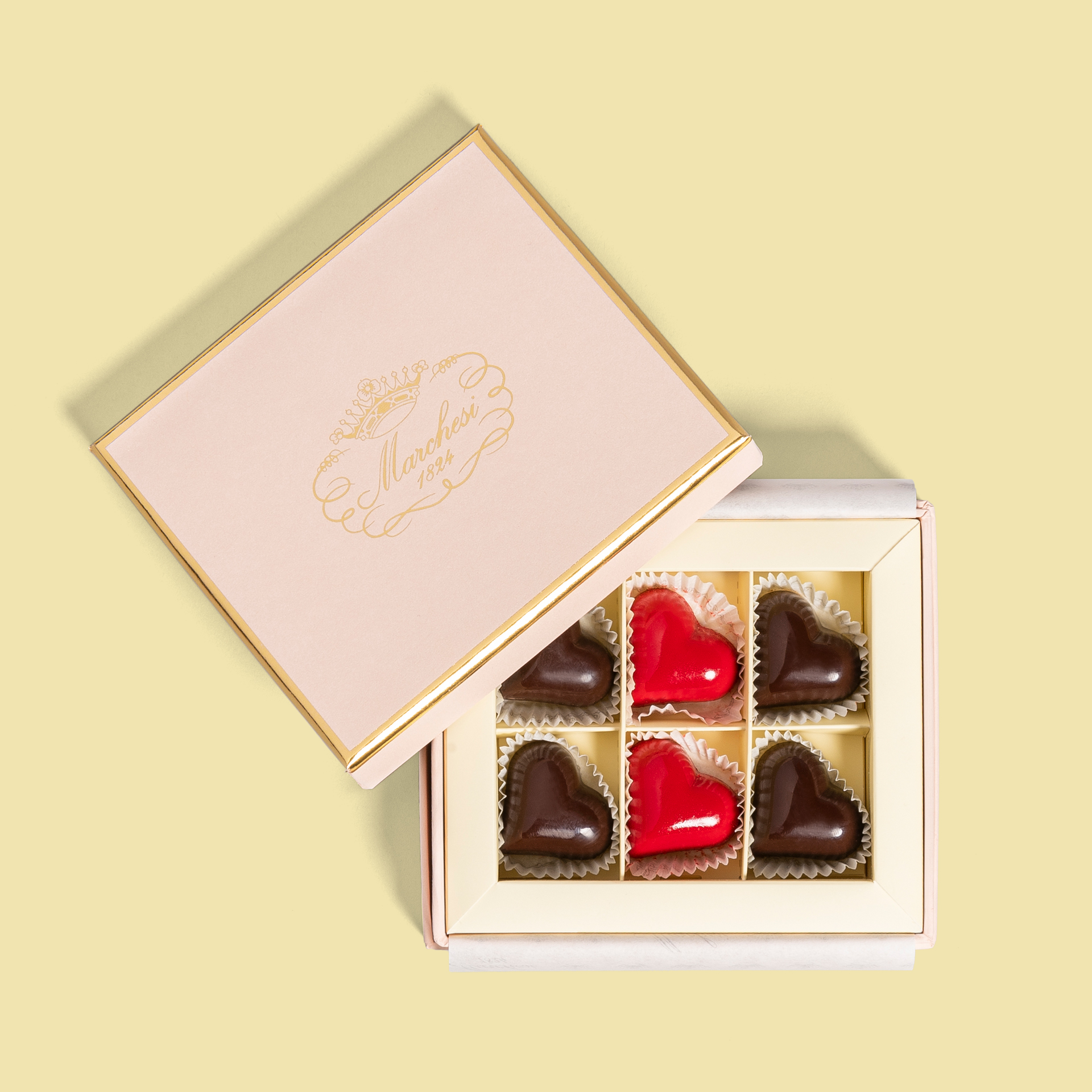 Valentine's Day Pralines 6 pcs