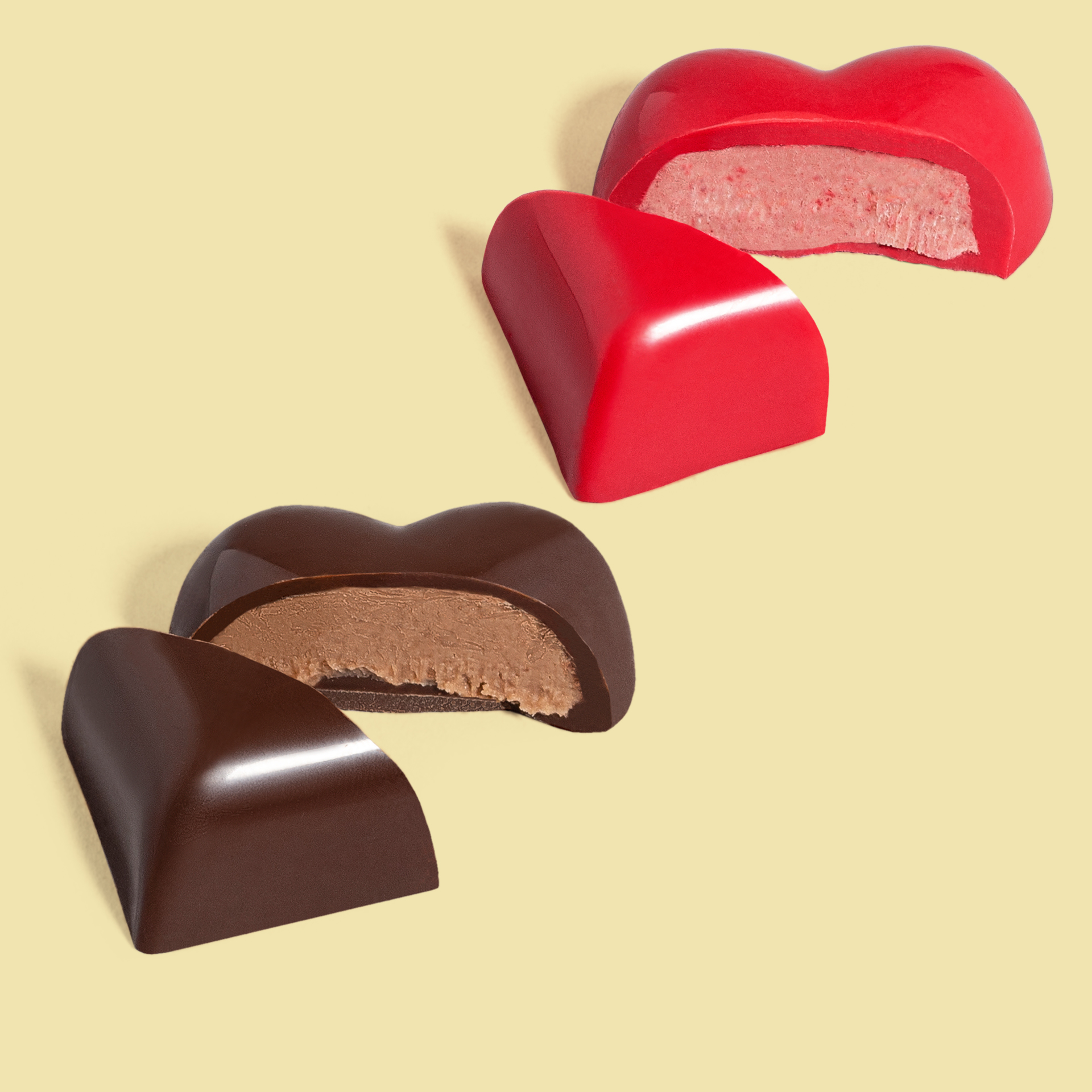 Valentine's Day Pralines 6 pcs